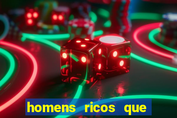 homens ricos que querem bancar whatsapp 2024