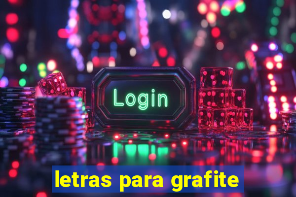 letras para grafite