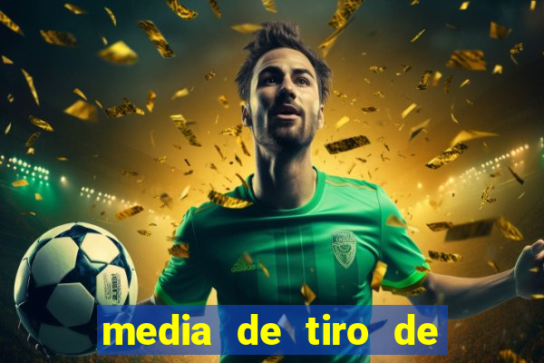 media de tiro de meta por jogo