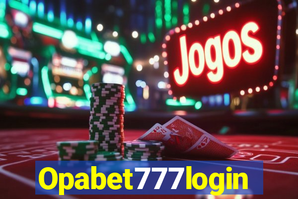 Opabet777login