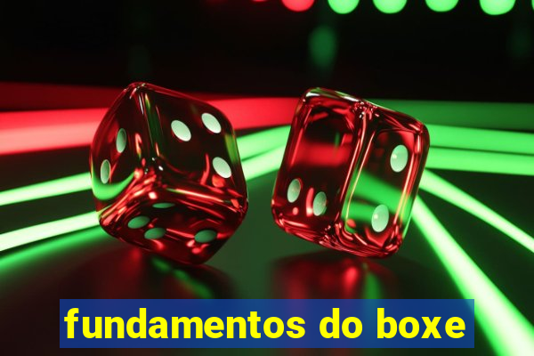 fundamentos do boxe