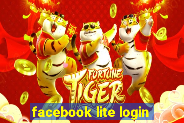 facebook lite login