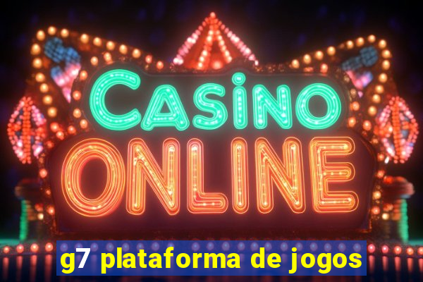 g7 plataforma de jogos