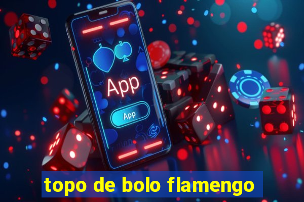 topo de bolo flamengo