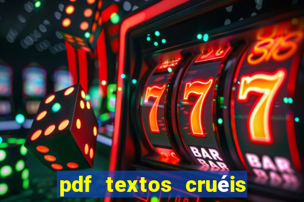 pdf textos cruéis demais para serem lidos rapidamente