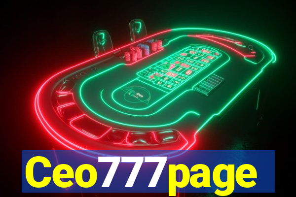 Ceo777page