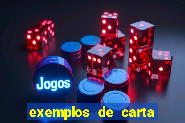 exemplos de carta do leitor