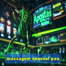 massagem sensual poa