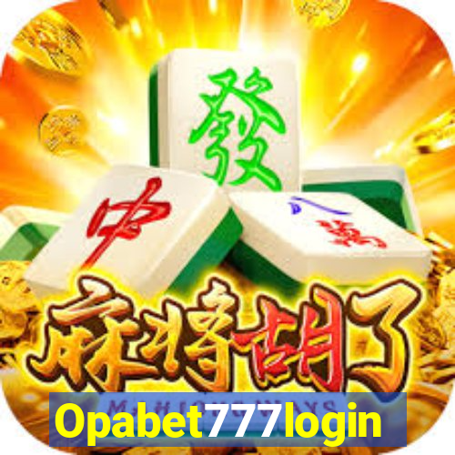 Opabet777login