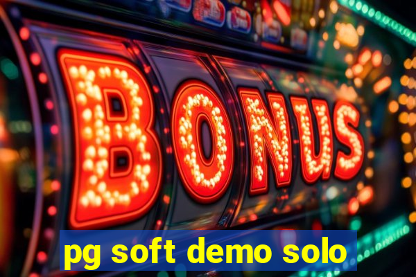 pg soft demo solo